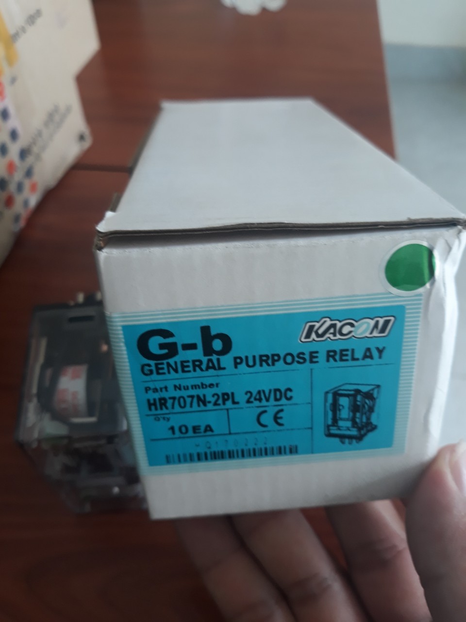 Rơle HR707N-2PL, 24VDC